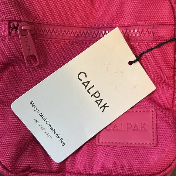 Calpak Mini Crossbody Bag Pink Messenger Multiple Pockets - Picture 6 of 6